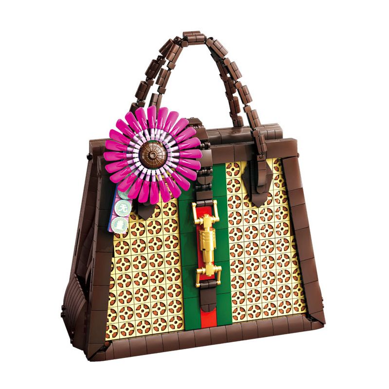 Kazi KY81110 81110 non  TÚI XÁCH TOTE THIẾT KẾ CỔ ĐIỂN bộ đồ chơi xếp lắp ráp ghép mô hình Creator FASHION BAGS Sáng Tạo 1111 khối