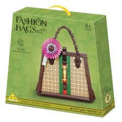 Kazi KY81110 81110 non  TÚI XÁCH TOTE THIẾT KẾ CỔ ĐIỂN bộ đồ chơi xếp lắp ráp ghép mô hình Creator FASHION BAGS Sáng Tạo 1111 khối