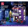 JIESTAR JJ9003 9003 non  QUÁN CÀ PHÊ HIỆP SĨ bộ đồ chơi xếp lắp ráp ghép mô hình Harry Potter MAGIC DIAGON PUB Chú Bé Phù Thủy 487 khối