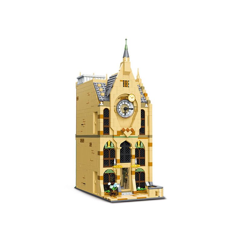 JIESTAR JJ9005 9005 non  THÁP ĐỒNG HỒ HOGWARTS bộ đồ chơi xếp lắp ráp ghép mô hình Harry Potter Chú Bé Phù Thủy 1072 khối