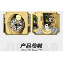 JIESTAR JJ9005 9005 non  THÁP ĐỒNG HỒ HOGWARTS bộ đồ chơi xếp lắp ráp ghép mô hình Harry Potter Chú Bé Phù Thủy 1072 khối
