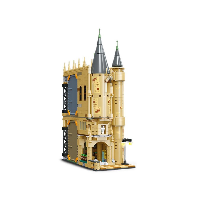 JIESTAR JJ9004 9004 non  LÂU ĐÀI HOGWARTS bộ đồ chơi xếp lắp ráp ghép mô hình Harry Potter Chú Bé Phù Thủy 1108 khối