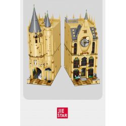 JIESTAR JJ9004 9004 non  LÂU ĐÀI HOGWARTS bộ đồ chơi xếp lắp ráp ghép mô hình Harry Potter Chú Bé Phù Thủy 1108 khối