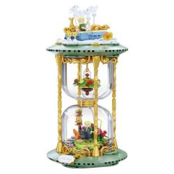 PANTASY 86301 non  ĐỒNG HỒ CÁT THỜI GIAN HOÀNG TỬ BÉ bộ đồ chơi xếp lắp ráp ghép mô hình 800 khối