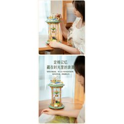 PANTASY 86301 non  ĐỒNG HỒ CÁT THỜI GIAN HOÀNG TỬ BÉ bộ đồ chơi xếp lắp ráp ghép mô hình 800 khối