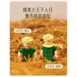 PANTASY 86301 non  ĐỒNG HỒ CÁT THỜI GIAN HOÀNG TỬ BÉ bộ đồ chơi xếp lắp ráp ghép mô hình 800 khối