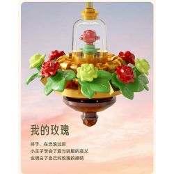 PANTASY 86301 non  ĐỒNG HỒ CÁT THỜI GIAN HOÀNG TỬ BÉ bộ đồ chơi xếp lắp ráp ghép mô hình 800 khối