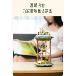 PANTASY 86301 non  ĐỒNG HỒ CÁT THỜI GIAN HOÀNG TỬ BÉ bộ đồ chơi xếp lắp ráp ghép mô hình 800 khối