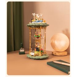 PANTASY 86301 non  ĐỒNG HỒ CÁT THỜI GIAN HOÀNG TỬ BÉ bộ đồ chơi xếp lắp ráp ghép mô hình 800 khối