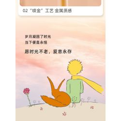 PANTASY 86301 non  ĐỒNG HỒ CÁT THỜI GIAN HOÀNG TỬ BÉ bộ đồ chơi xếp lắp ráp ghép mô hình 800 khối