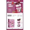 JAKI XWZB-23027 23027 XWZB23027 non  HỖN HỢP BINGTHÀNH TRÀ BAYBERRY NGỌT bộ đồ chơi xếp lắp ráp ghép mô hình