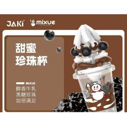 JAKI XWZB-23026 23026 XWZB23026 non  MIXUE BINGCHEN CÚP NGỌC NGỌT NGÀO bộ đồ chơi xếp lắp ráp ghép mô hình