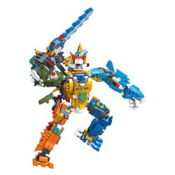 JIESTAR 68000 non  CHÒM SAO MECHA bộ đồ chơi xếp lắp ráp ghép mô hình