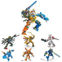 JIESTAR 68000 non  CHÒM SAO MECHA bộ đồ chơi xếp lắp ráp ghép mô hình