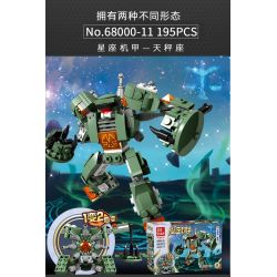 JIESTAR 68000 non  CHÒM SAO MECHA bộ đồ chơi xếp lắp ráp ghép mô hình