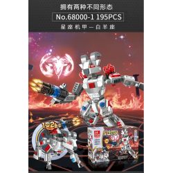 JIESTAR 68000 non  CHÒM SAO MECHA bộ đồ chơi xếp lắp ráp ghép mô hình