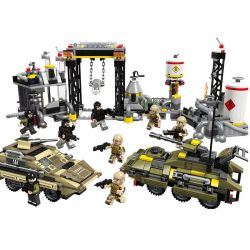 JIESTAR 61014 non  SỨ MỆNH VINH QUANG CHIẾN TRANH HÓA HỌC MIỀN TRUNG bộ đồ chơi xếp lắp ráp ghép mô hình Military Army Quân Sự Bộ Đội 966 khối