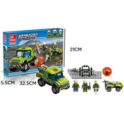 JIESTAR 20553 non  KHÁM PHÁ GIÀN KHOAN NÚI LỬA bộ đồ chơi xếp lắp ráp ghép mô hình City EXPLORING Thành Phố 233 khối