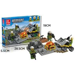 JIESTAR 20548 non  NHÓM NGHIÊN CỨU NÚI LỬA bộ đồ chơi xếp lắp ráp ghép mô hình City VOLCANIC Thành Phố 130 khối