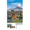 JIESTAR 20548 non  NHÓM NGHIÊN CỨU NÚI LỬA bộ đồ chơi xếp lắp ráp ghép mô hình City VOLCANIC Thành Phố 130 khối