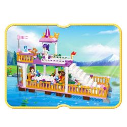 JIESTAR 20390 non  ORIENTAL KERR BỮA TIỆC TRONG VƯỜN HỒ MỘNG MƠ bộ đồ chơi xếp lắp ráp ghép mô hình Girl Con Gái 769 khối