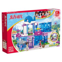 JIESTAR 20389 non  ORIENTAL KERR THỦY CUNG GIẢ TƯỞNG bộ đồ chơi xếp lắp ráp ghép mô hình Girl Con Gái 516 khối
