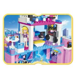 JIESTAR 20388 non  ĐÔNG PHƯƠNG KEER FANTASY KTV bộ đồ chơi xếp lắp ráp ghép mô hình Girl Con Gái 513 khối