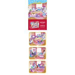 JIESTAR 20387 non  DONGFANG KE'ER PHÒNG CỦA bộ đồ chơi xếp lắp ráp ghép mô hình Girl Con Gái 336 khối