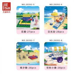 JIESTAR 20392 non  THIÊN THẦN TRONG MƠ bộ đồ chơi xếp lắp ráp ghép mô hình Girl Con Gái 336 khối