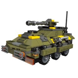 JIESTAR 61005 non  SỨ MỆNH VINH QUANG XE CHIẾN ĐẤU TĂNG TYPE 82 bộ đồ chơi xếp lắp ráp ghép mô hình Military Army GLORY MISSION Quân Sự Bộ Đội 248 khối