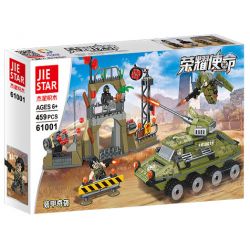 JIESTAR 61001 non  NHIỆM VỤ VINH QUANG TẤN CÔNG BỌC THÉP bộ đồ chơi xếp lắp ráp ghép mô hình Military Army GLORY MISSION Quân Sự Bộ Đội 459 khối