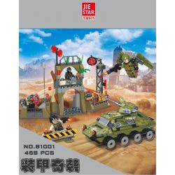 JIESTAR 61001 non  NHIỆM VỤ VINH QUANG TẤN CÔNG BỌC THÉP bộ đồ chơi xếp lắp ráp ghép mô hình Military Army GLORY MISSION Quân Sự Bộ Đội 459 khối