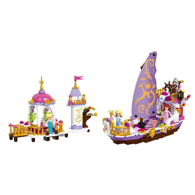 JIESTAR 81004 non  CÔNG CHÚA JENNY VICTORIA bộ đồ chơi xếp lắp ráp ghép mô hình Girl PRINCESS JENNY Con Gái 492 khối