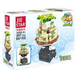 JIESTAR 86102 non  WORKSHOP SÁNG TẠO THÀNH PHỐ NỔI bộ đồ chơi xếp lắp ráp ghép mô hình Creator 207 khối