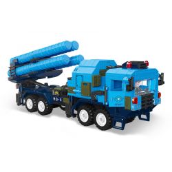 JIESTAR 61025 non  NHIỆM VỤ VINH QUANG TÊN LỬA PHÒNG KHÔNG HONGQI 9 bộ đồ chơi xếp lắp ráp ghép mô hình Movie & Game Phim Và Trò Chơi 569 khối