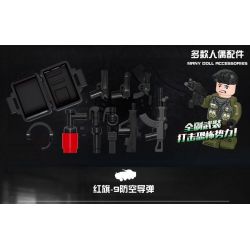 JIESTAR 61025 non  NHIỆM VỤ VINH QUANG TÊN LỬA PHÒNG KHÔNG HONGQI 9 bộ đồ chơi xếp lắp ráp ghép mô hình Movie & Game Phim Và Trò Chơi 569 khối