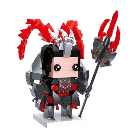 JIESTAR 87204-1 non  KING'S CUBE LỮ BỐ CON QUỶ VÔ SONG bộ đồ chơi xếp lắp ráp ghép mô hình Movie & Game Phim Và Trò Chơi 217 khối