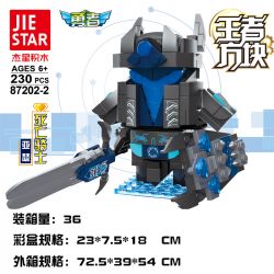 JIESTAR 87202-2 non  VUA CỦA CÁC KHỐI HIỆP SĨ TỬ THẦN ARTHUR bộ đồ chơi xếp lắp ráp ghép mô hình Movie & Game Phim Và Trò Chơi 230 khối