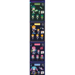 JIESTAR 87306-2 non  LIÊN MINH BIG HEAD NỮ THẦN TRÒ CHƠI ĐIỆN TỬ SINA bộ đồ chơi xếp lắp ráp ghép mô hình Movie & Game Phim Và Trò Chơi 324 khối