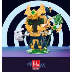 JIESTAR 87306-2 non  LIÊN MINH BIG HEAD NỮ THẦN TRÒ CHƠI ĐIỆN TỬ SINA bộ đồ chơi xếp lắp ráp ghép mô hình Movie & Game Phim Và Trò Chơi 324 khối