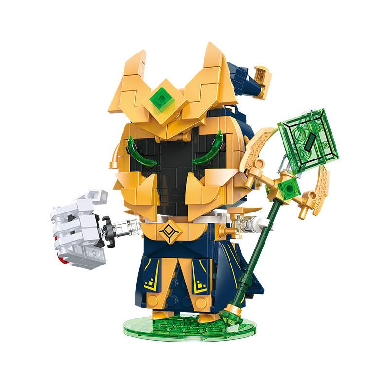 JIESTAR 87301-2 non  LIÊN MINH ĐẦU LỚN BOSS CUỐI CÙNG VEIGAR bộ đồ chơi xếp lắp ráp ghép mô hình Movie & Game Phim Và Trò Chơi 271 khối