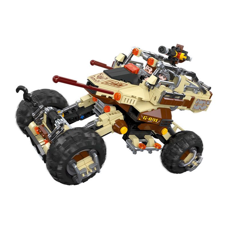 JIESTAR 67005 non  BÌNH MINH BẤT TẬN NHỮNG KẺ ĐỘT KÍCH LINH DƯƠNG ĐẦU BÒ bộ đồ chơi xếp lắp ráp ghép mô hình 633 khối