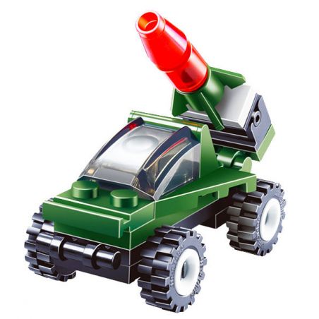 JIESTAR 23023 non  TÀU TUẦN DƯƠNG bộ đồ chơi xếp lắp ráp ghép mô hình Military Army Quân Sự Bộ Đội 26 khối