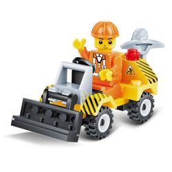 JIESTAR 21001 non  CHIẾC XE ỦI bộ đồ chơi xếp lắp ráp ghép mô hình City Thành Phố 38 khối