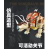 JIESTAR 92450 non  THẾ GIỚI KHỦNG LONG TRICERATOPS bộ đồ chơi xếp lắp ráp ghép mô hình 1215 khối