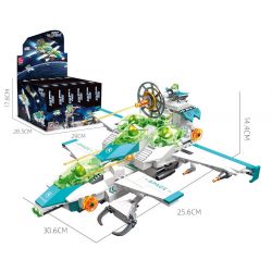 JIESTAR 58011 non  THIÊN HÀ TRONG MƠ KẺ LANG THANG GIỮA CÁC VÌ SAO 6 TỔ HỢP bộ đồ chơi xếp lắp ráp ghép mô hình 653 khối