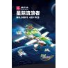 JIESTAR 58011 non  THIÊN HÀ TRONG MƠ KẺ LANG THANG GIỮA CÁC VÌ SAO 6 TỔ HỢP bộ đồ chơi xếp lắp ráp ghép mô hình 653 khối