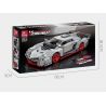 JIESTAR 92007 non  XE THỂ THAO LAMBORGHINI VENENO tỷ lệ 1:14 bộ đồ chơi xếp lắp ráp ghép mô hình Creator VENENE Sáng Tạo 1434 khối