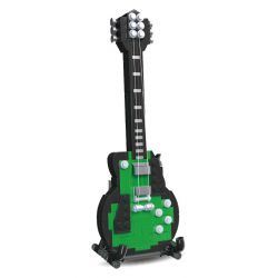 JIESTAR 87501 non  ĐÀN GUITAR ĐIỆN bộ đồ chơi xếp lắp ráp ghép mô hình Creator Sáng Tạo 215 khối