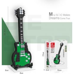 JIESTAR 87500 non  ĐÀN VI Ô LÔNG bộ đồ chơi xếp lắp ráp ghép mô hình Creator Sáng Tạo 207 khối